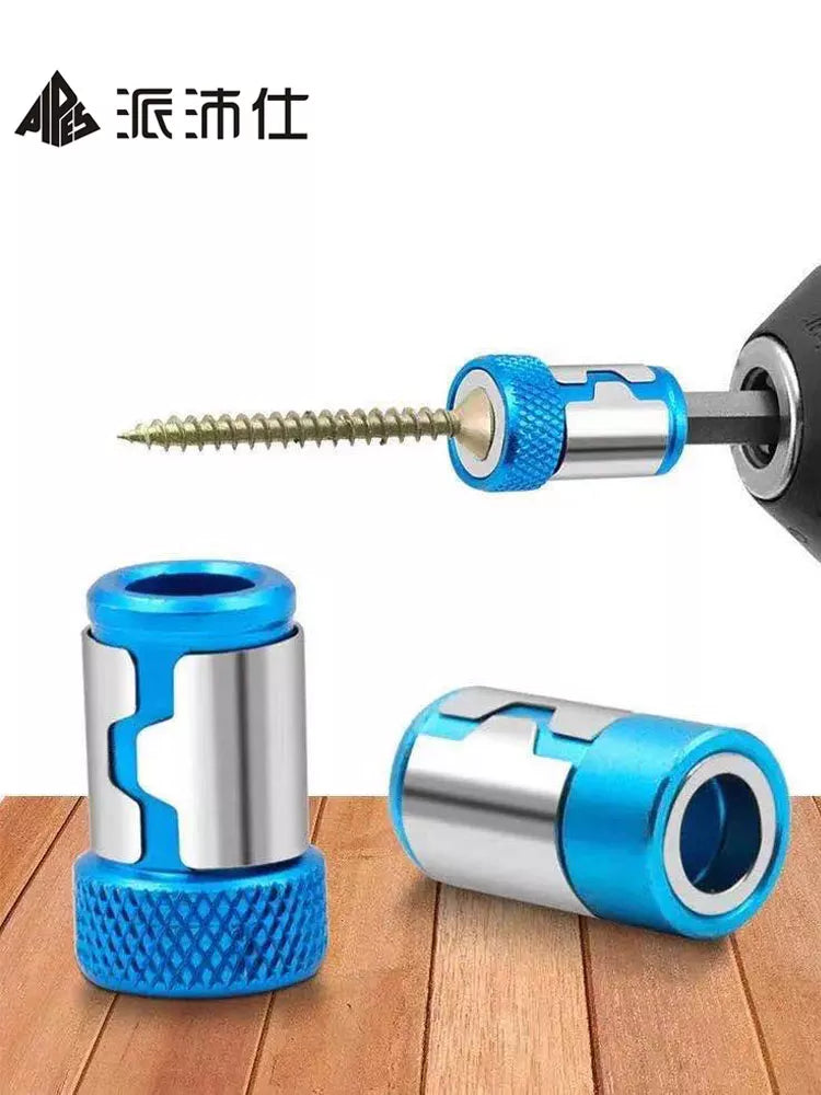 Universal Magnetic Ring for 6.35mm 1/4" Drill Bit Magnet Powerful Ring Strong Magnetizer Electric Screwdriver Bits